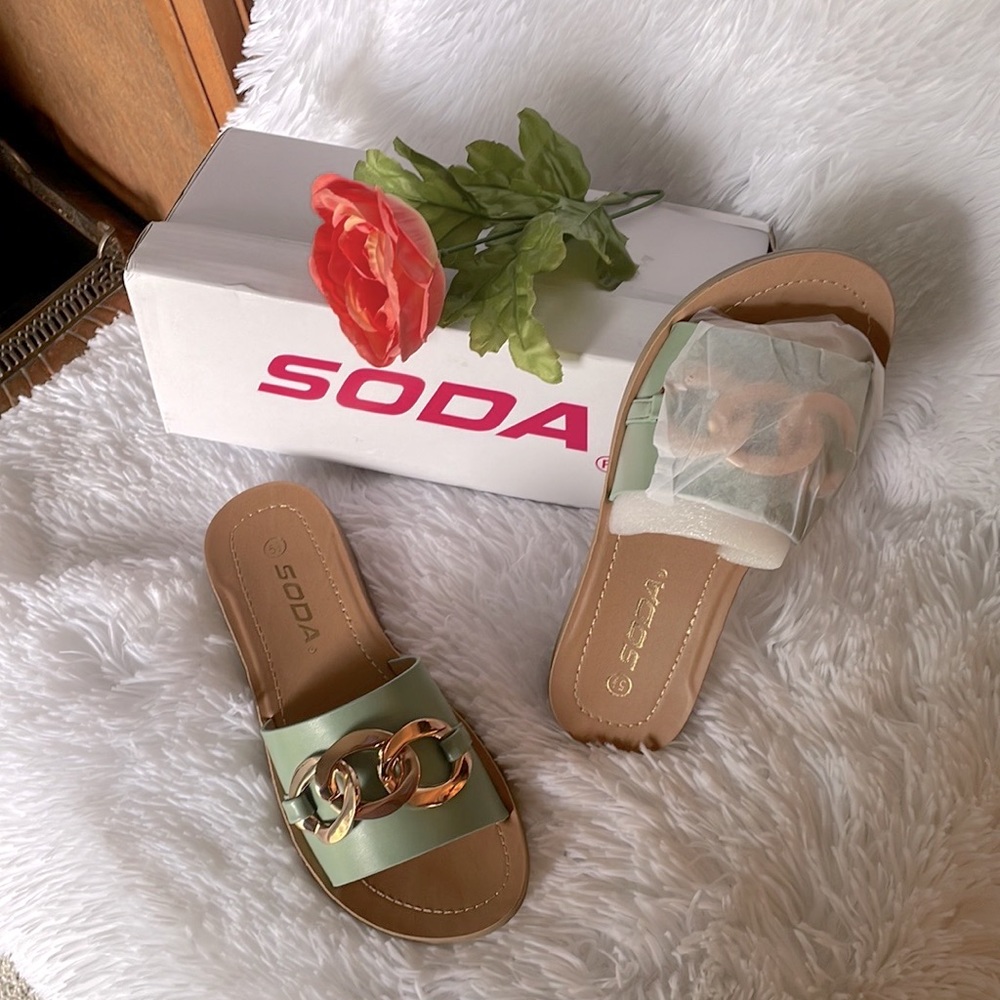 Soda brand sandals